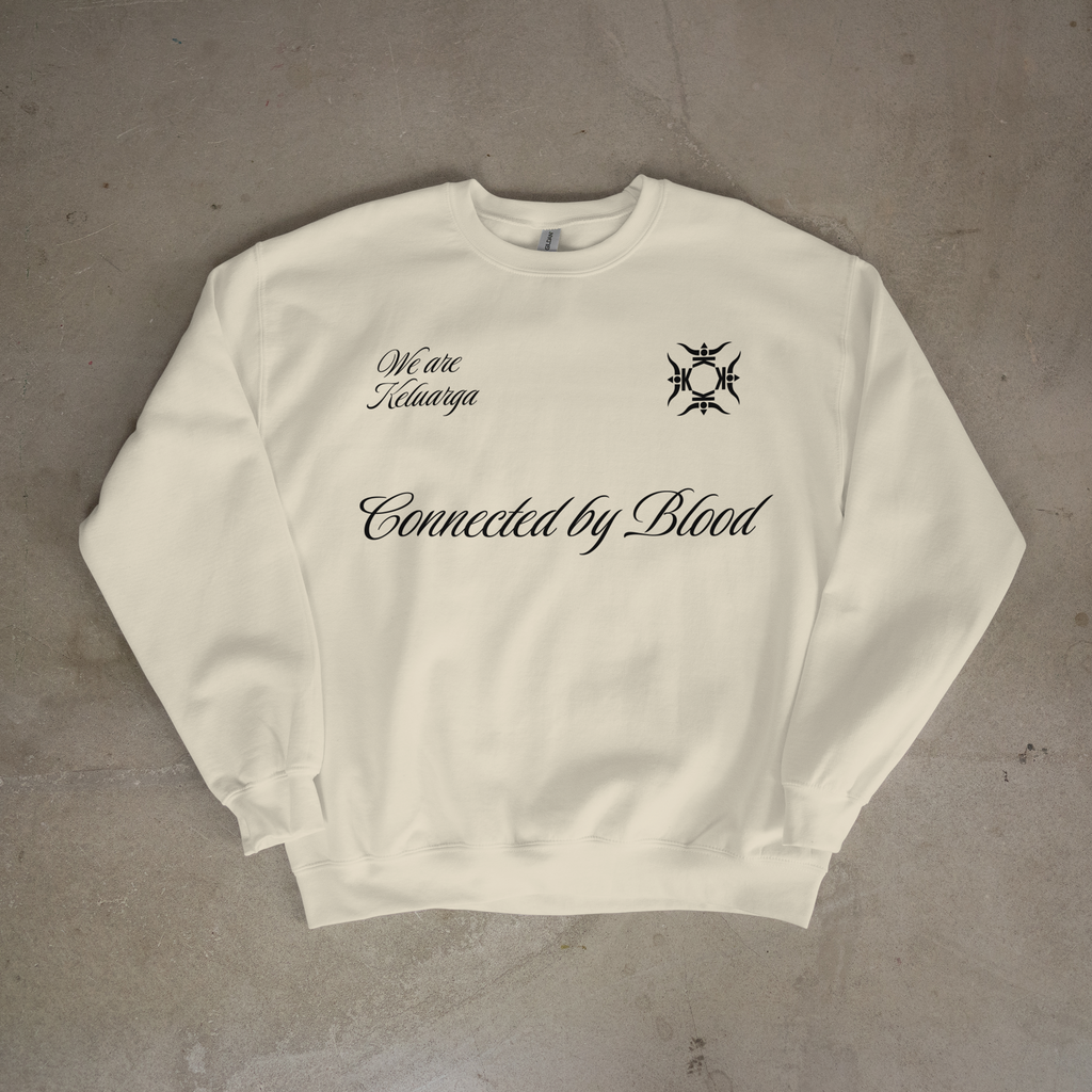 CONNECTED BY BLOOD SWEATER BEIGE