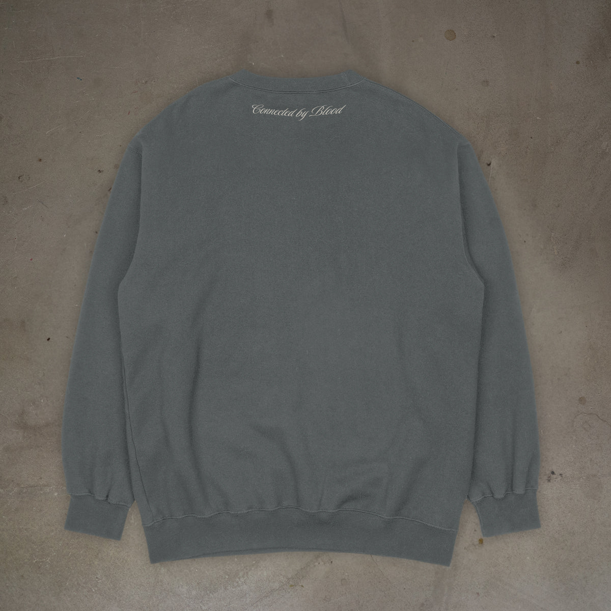 Connected by Blood Charcoal Grey