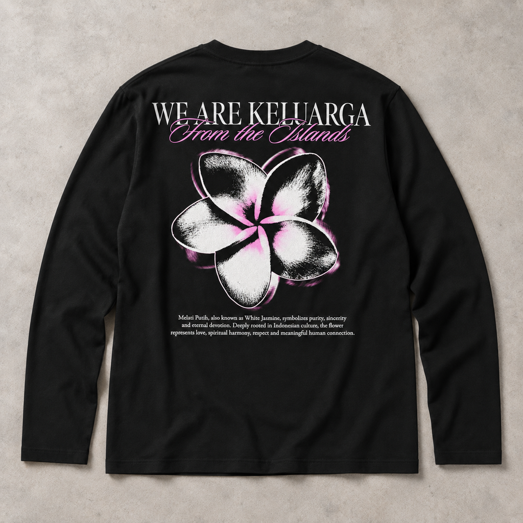 MELATI FLOWER LONGSLEEVE — PINK
