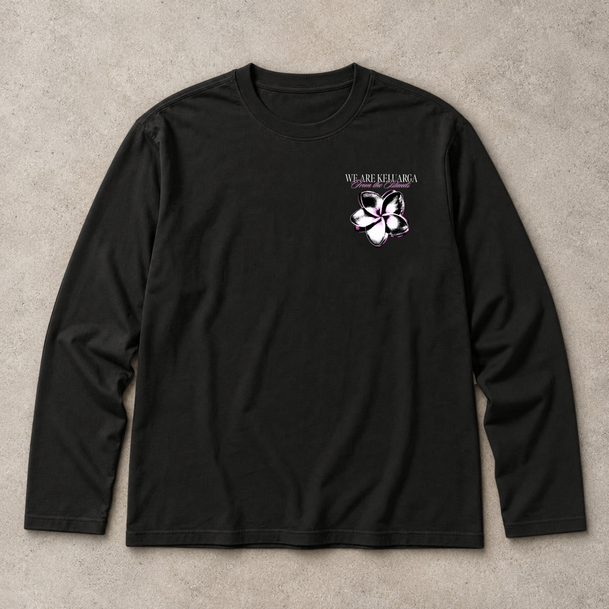 MELATI FLOWER LONGSLEEVE — PINK
