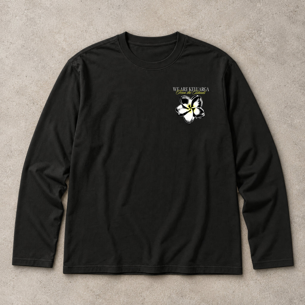MELATI FLOWER LONGSLEEVE — YELLOW